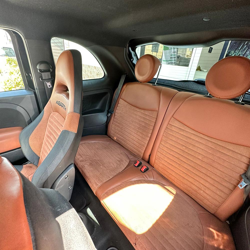 fiat 500 abarth sediolini posteriori